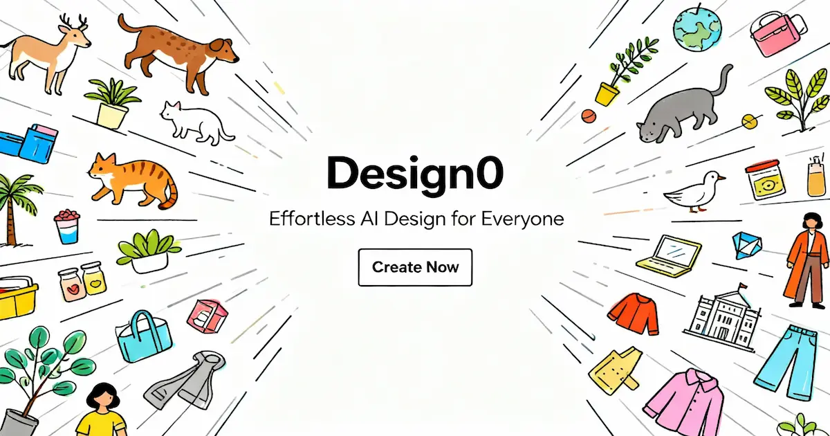 I built my own non-subscription Lovart – design0.ai